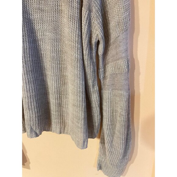 Jennifer Lopez Light Gray Long Sleeve Knit Sweater Womens Soft Pullover Kohls XL - Picture 5 of 17